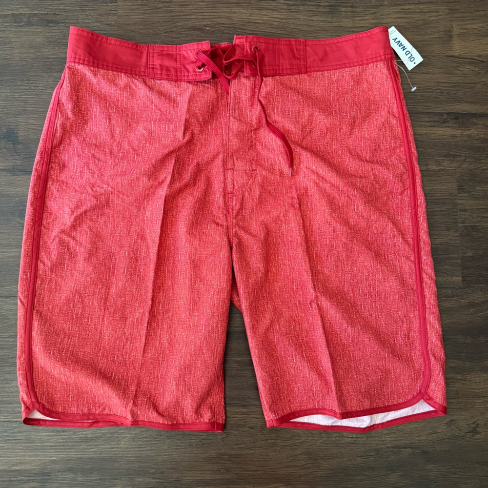 Old Navy Vivid Red Casual Shorts